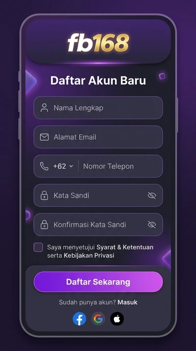 Cara Mudah Membuat Akun Baru fb168